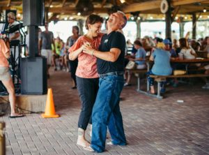 Dancing at Gilded Grape Winery | Florida Beer & Wine | Marinalife