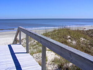Beach and Boardwalk on Jekyll Island from Wikimedia Commons | Jekyll Island | Marinalife