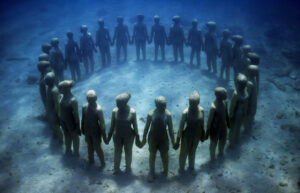 Vicissitudes | underwater sculpture gardens | marinalife