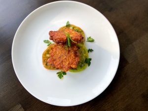 crab corn fritter - crabs & corn - marinalife