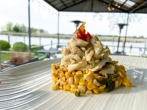 Crab Corn Succotash - crabs & corn - marinalife