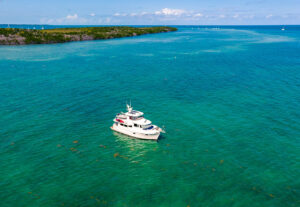 aerial boat - anchor lines and anchoring - smart boater - marinalife