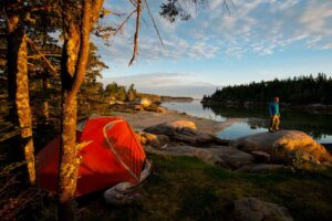 Sunrise over Seal Bay - maine island trail - marinalife