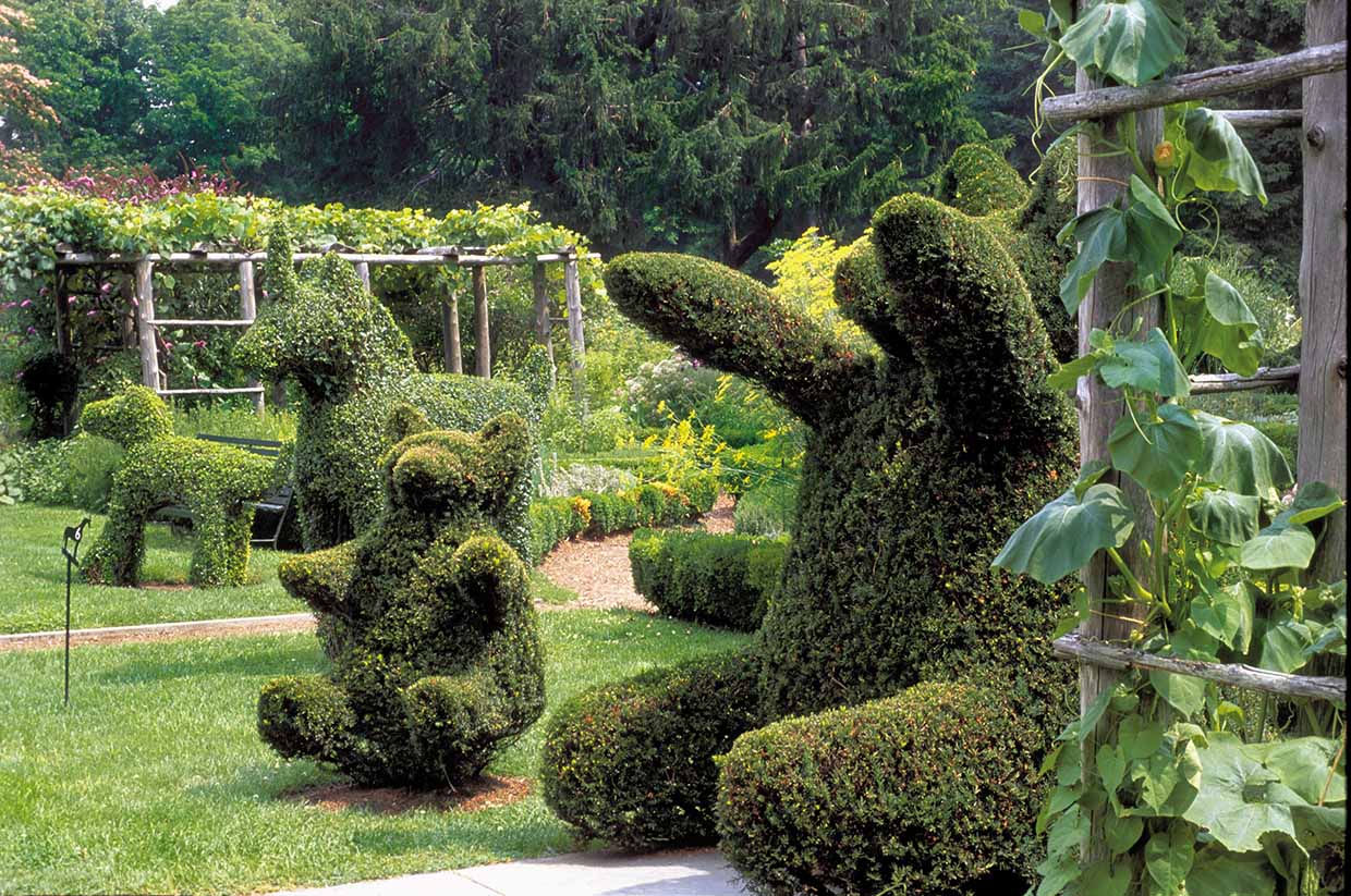New England is home to many outdoor sculpture parks and gardens, but with its short warm season, you may want to visit before spring fades.