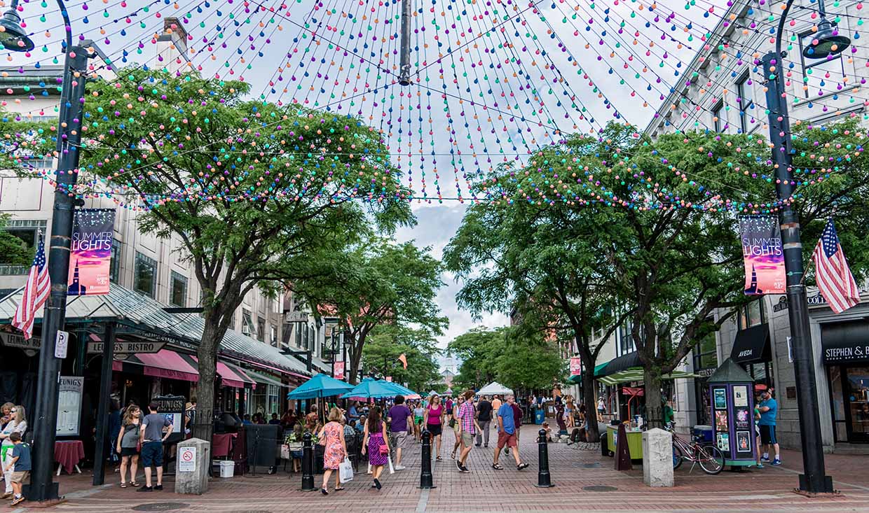 Along Lake Champlain, Burlington abounds in scenic beauty, a college town vibe, arts and culture, and a quirky character all on its own.
