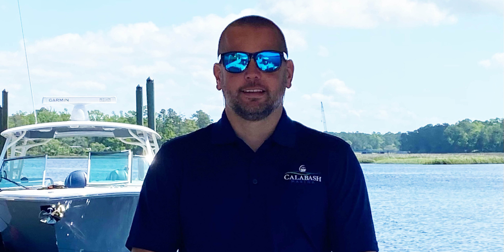 Meet Jake Zaludek, the general manager of Calabash Marina in Calabash, NC. 
